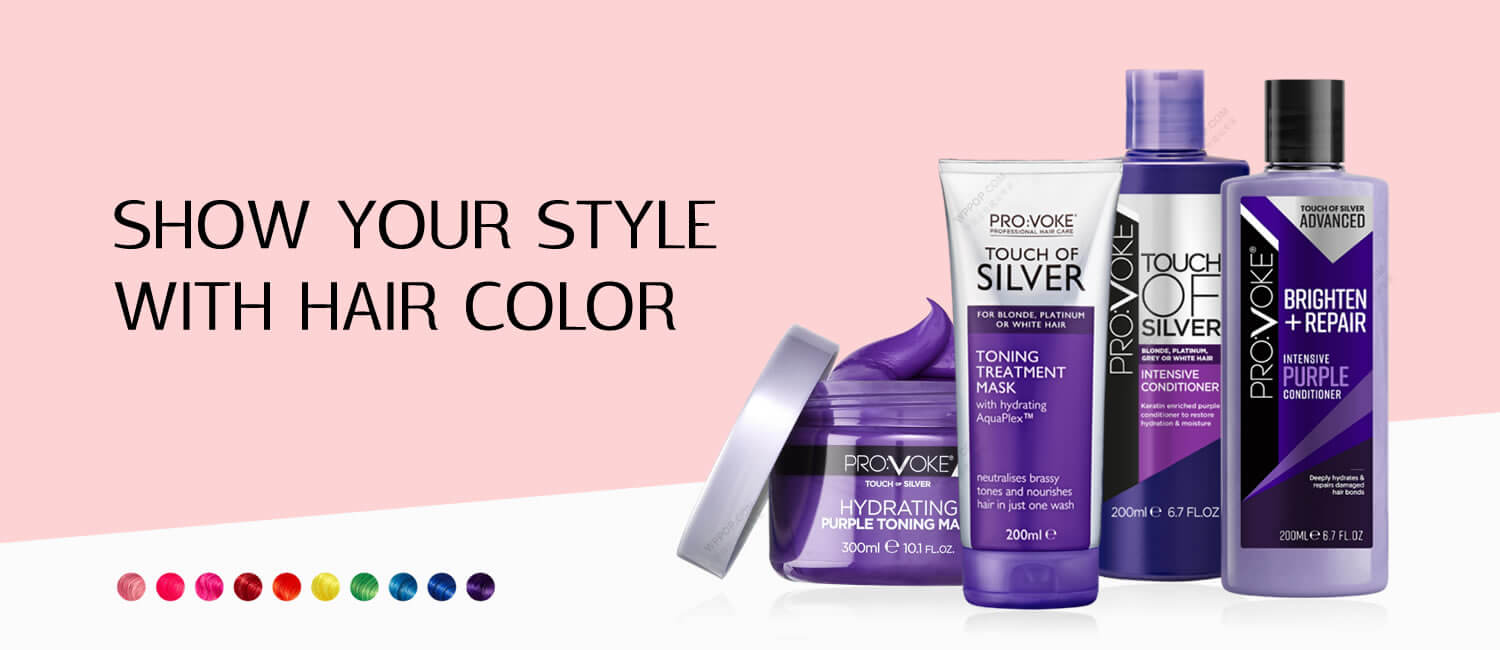 SHOW YOUR STYLE WITH HAIR COLOR