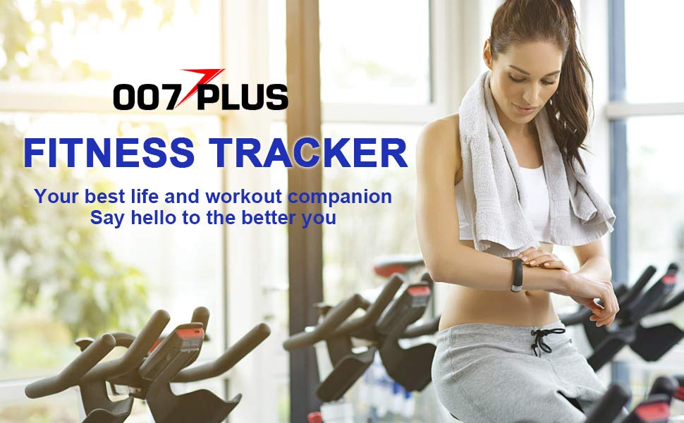 Fitness Tracker with Heart Rate Monitor and Step Counter Sleep Monitor