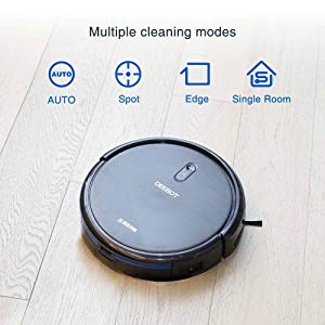 Blue Robot Vacuum Cleaner With Mobile App Control, Smart Memory - Robotic Cleaner - 4