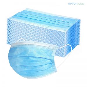 Non woven 3 Ply Earloop Surgical Disposable Medical Face Mask
